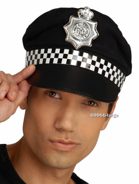 Adult English Policeman Hat