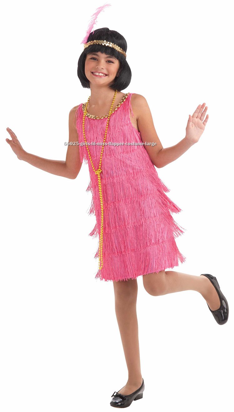 Girls Lil Miss Flapper Costume