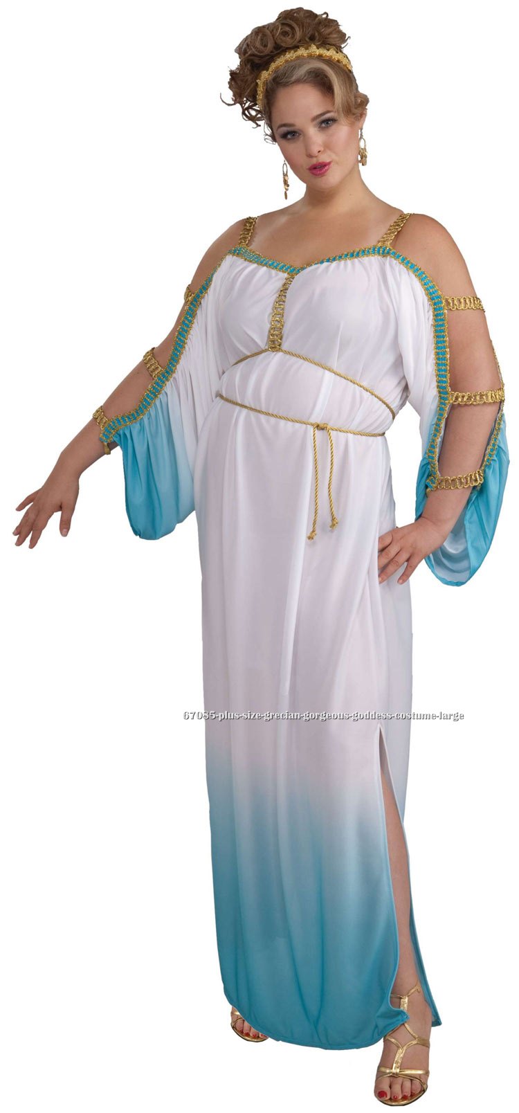 Plus Size Grecian Gorgeous Goddess Costume