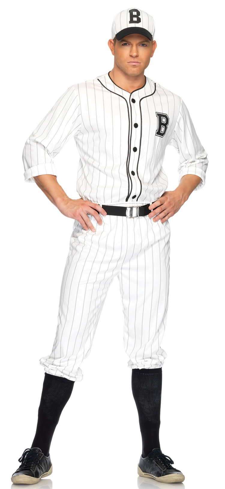 Retro Baseball Player Costume