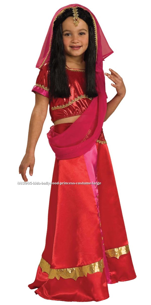 Kids Bollywood Princess Costume