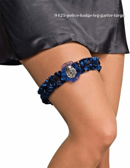 Police Badge Leg Garter