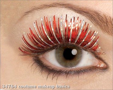 Red Fake Eyelashes