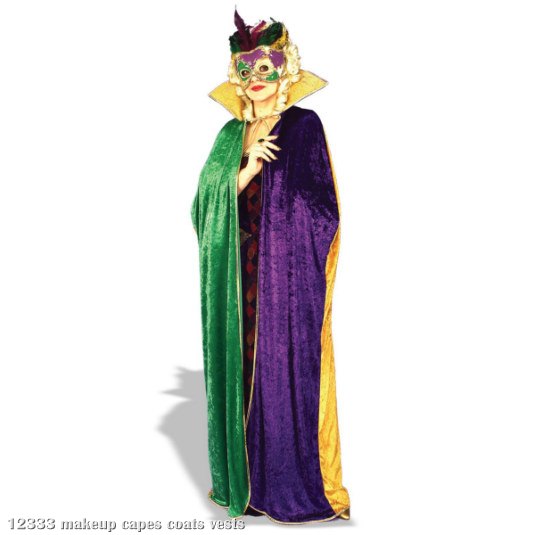 Mardi Gras Cape Adult