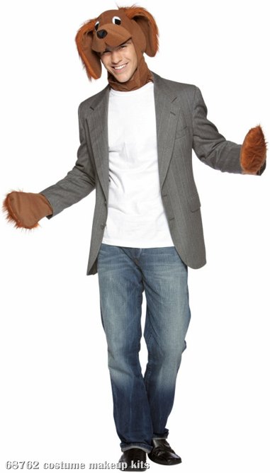 Brown Dog Adult Costume Kit