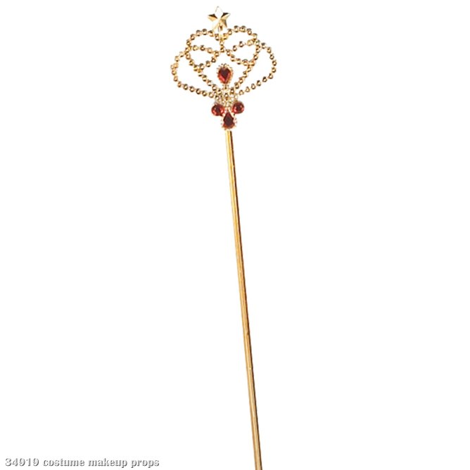 Red and Gold Princess Wand