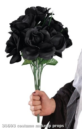 Black Rose Bouquet