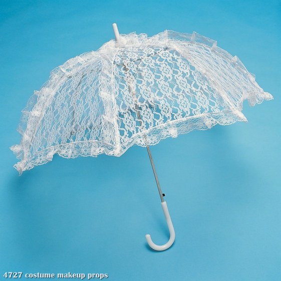 Parasol Dlx Lace Ruffle