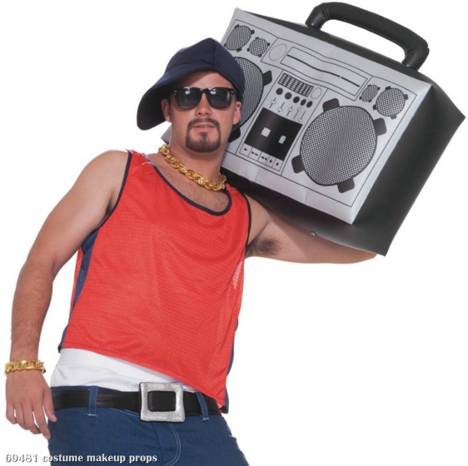 Hip Hop Inflatable Boom Box