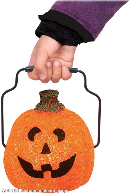 Orange Trick & Treat Lantern (Child)