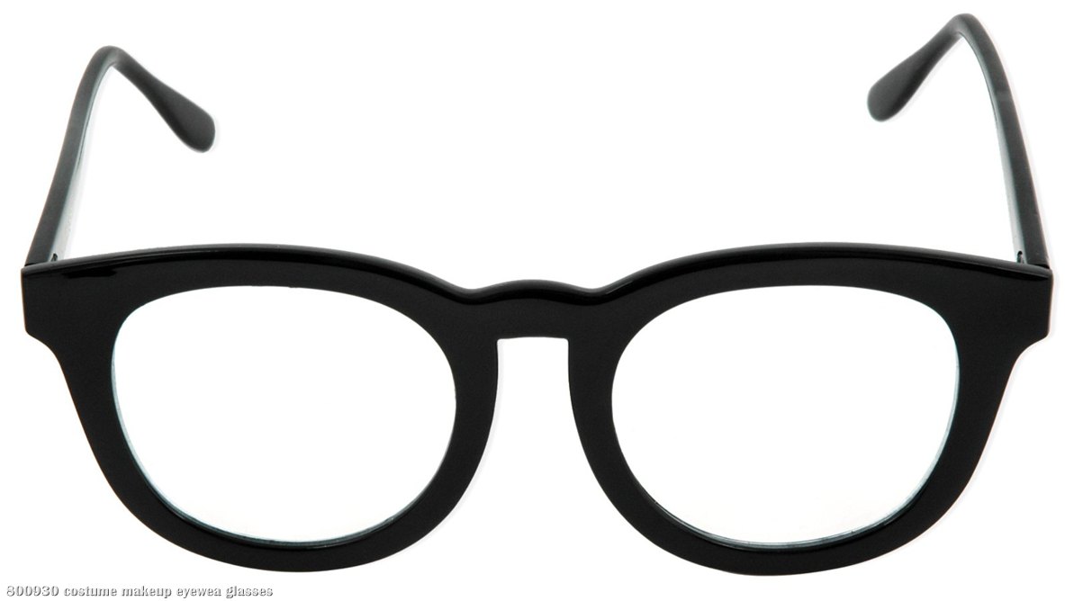 Black Glasses Adult