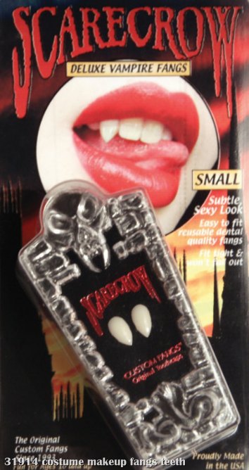 SMALL Realistic Deluxe Custom Fangs Box