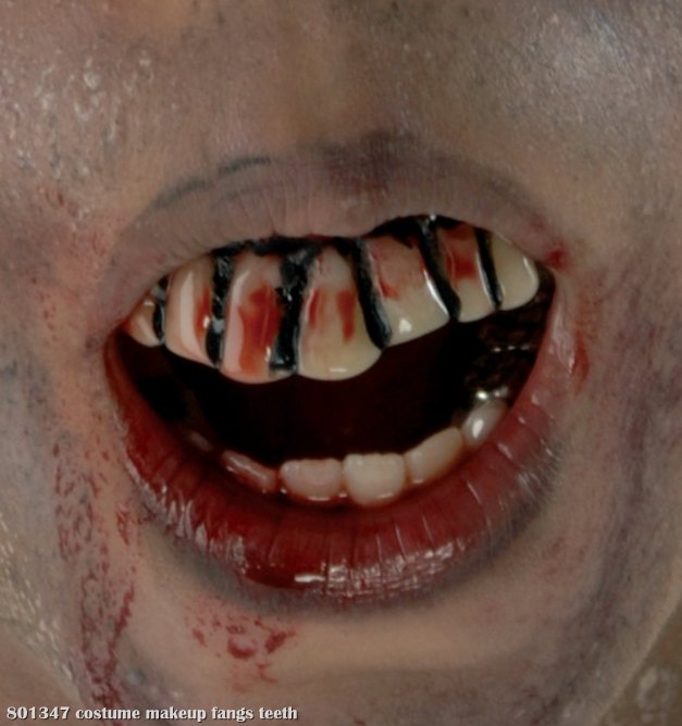 The Walking Dead Bloody Teeth (Adult)