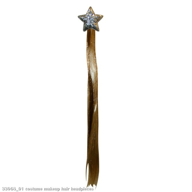 Hannah Montana Light-Up Hair Clip - Straight Hair with Star Clip