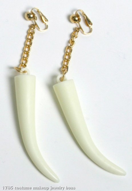 Sabre Tooth Earrings