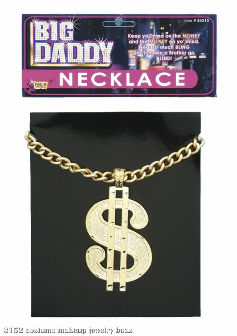 Necklace Dollar Sign Jumbo