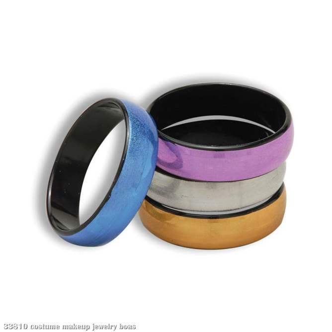 Disco Bangle Bracelet Set (4 piece)