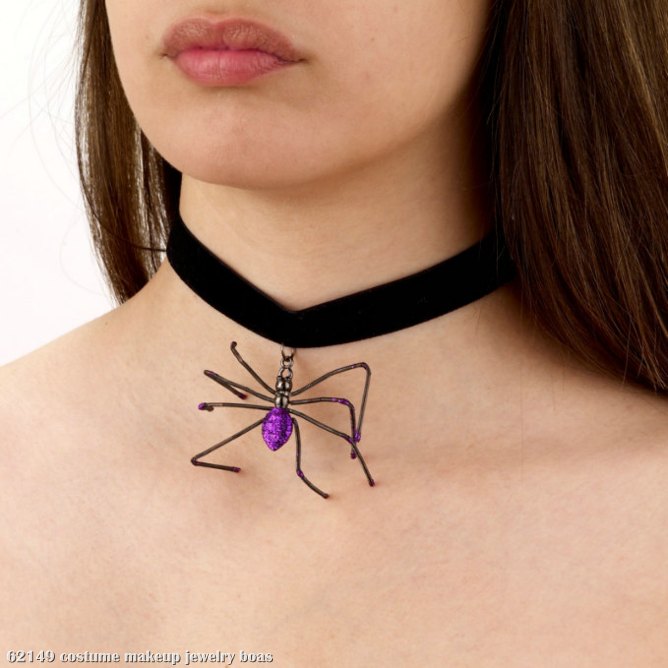 Spider Choker (Purple)