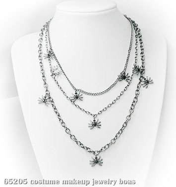 Multi-Tiered Spider Necklace