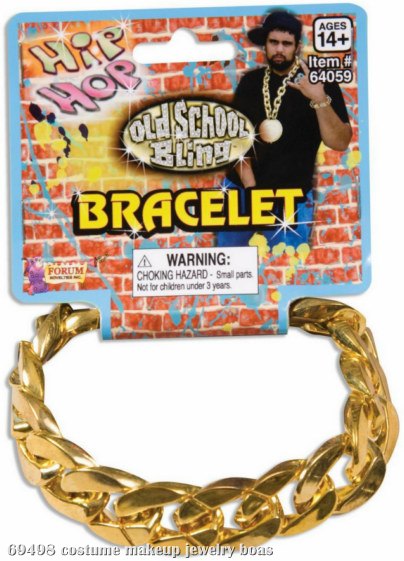 Hip Hop Big Links Metal Bracelet