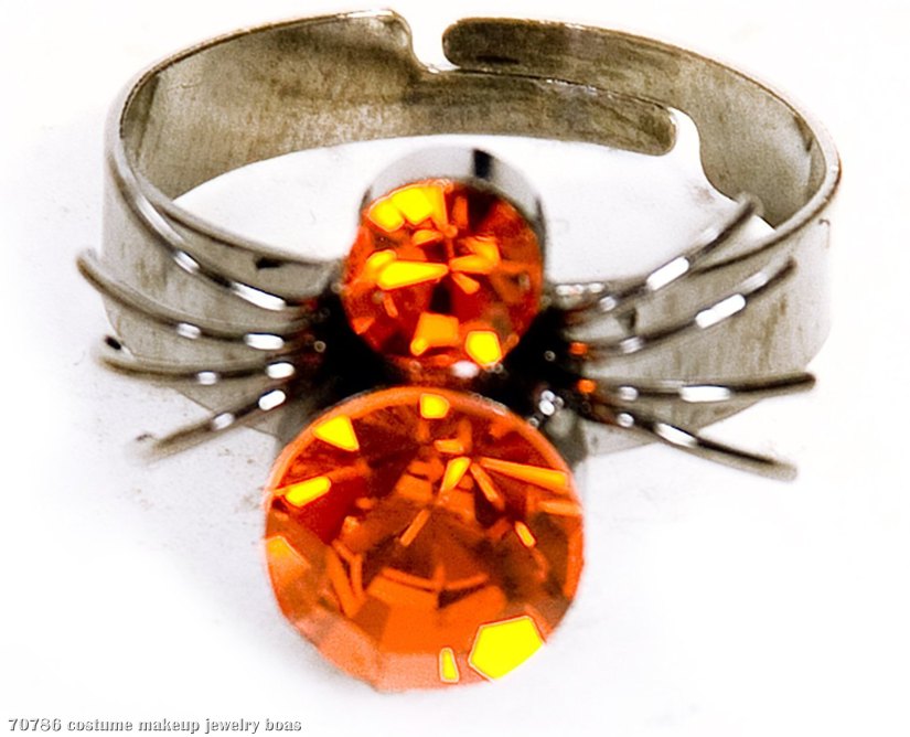 Spider Gem Ring Child