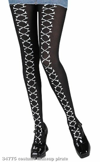 Bones Pantyhose Adult