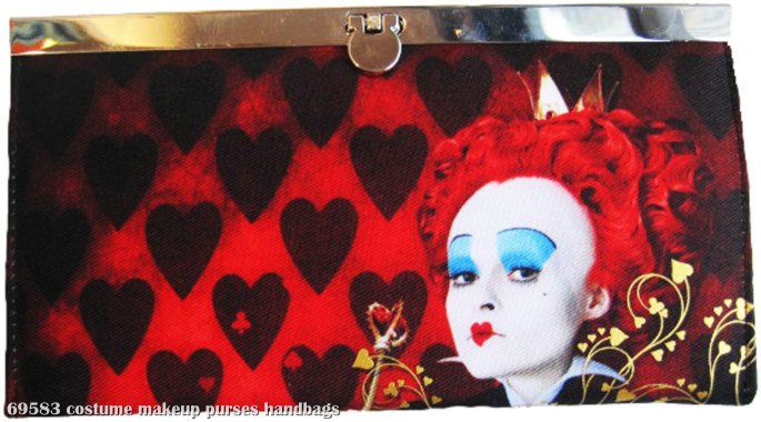 Alice in Wonderland Movie Queen of Hearts Flip-Lock Wallet