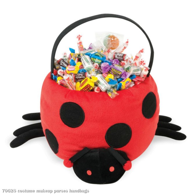 Ladybug Plush Basket