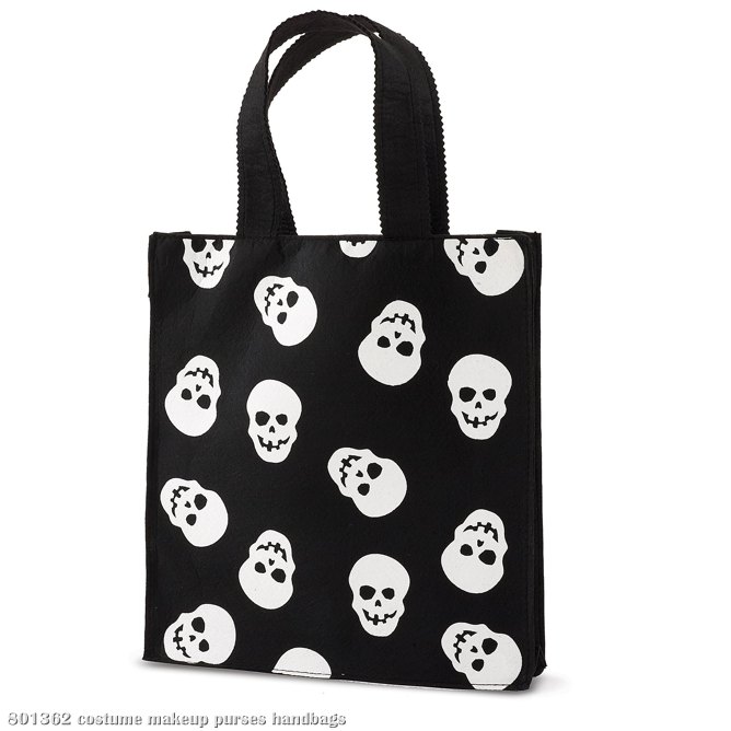 Skull Felt Bag