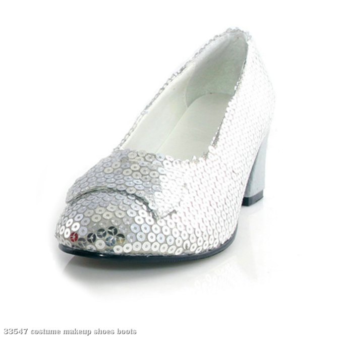 Judy Sequin (Silver) Adult Shoes