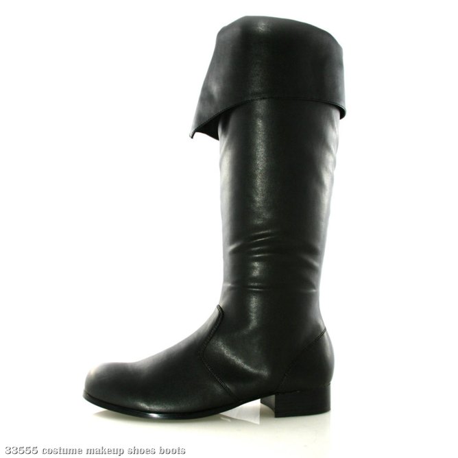 Bernard (Black) Adult Boots