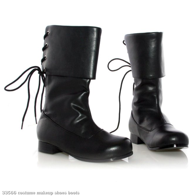 Sparrow (Black) Child Boots