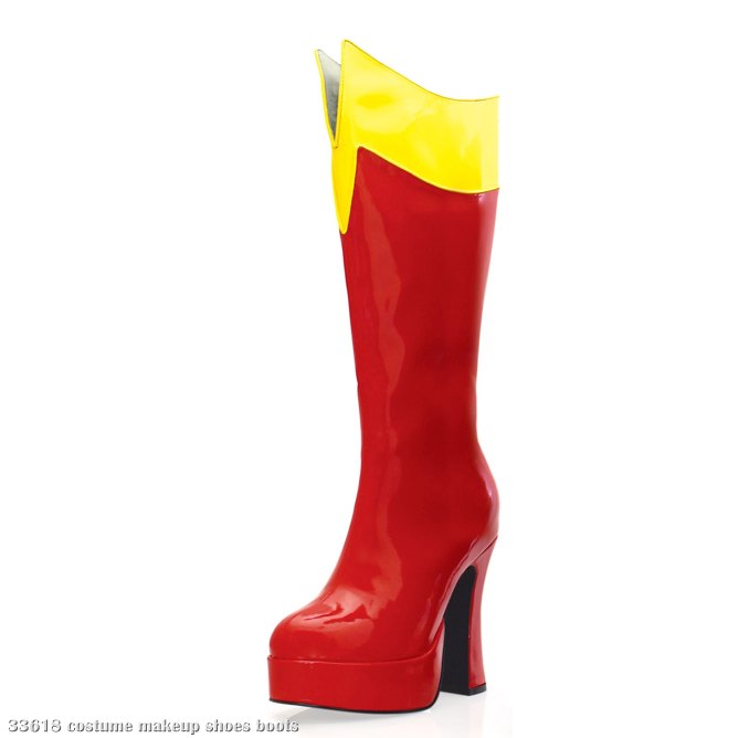 Cosmic (Red/Yellow) Adult Boots