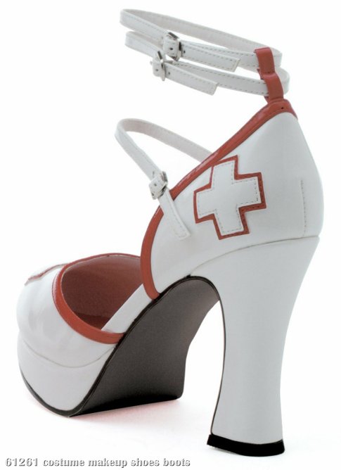 Medic (White/Red) Adult Shoes