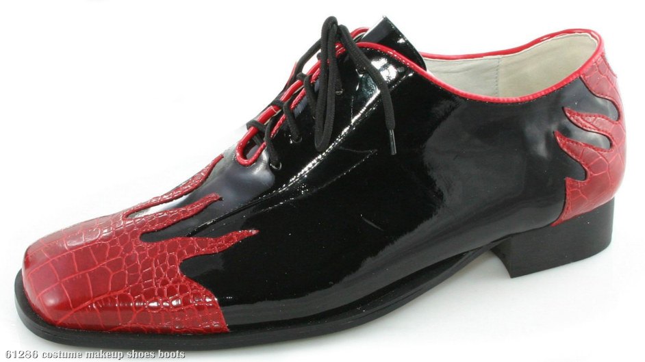 Flame (Black) Adult Shoes