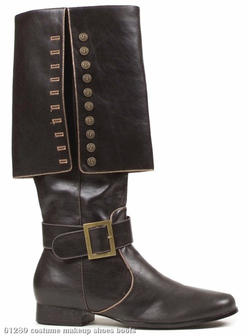 Captain (Black) Adult Boots