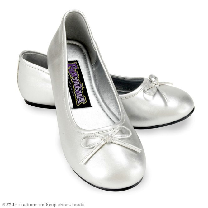 Ballet Flat (Silver) Child Shoes