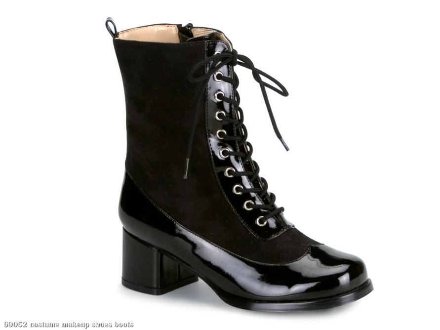 Lace-Up Black Boots Child