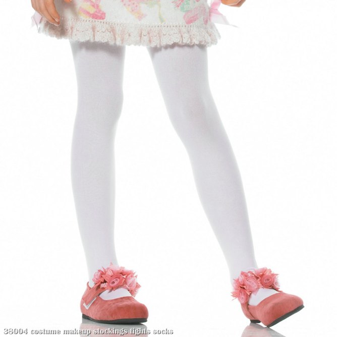 Cotton Tights (White) Child