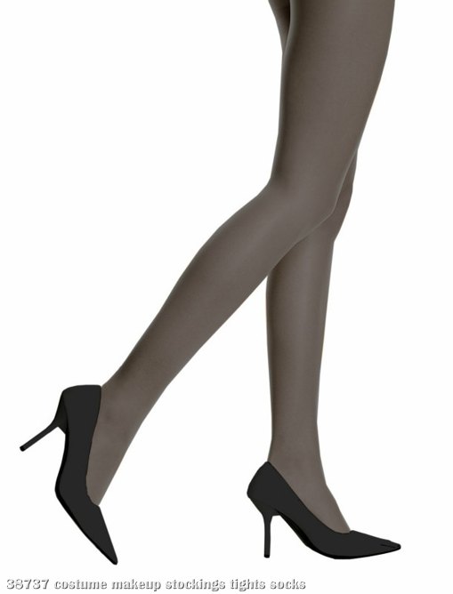 Control Top Pantyhose Black - Plus Adult