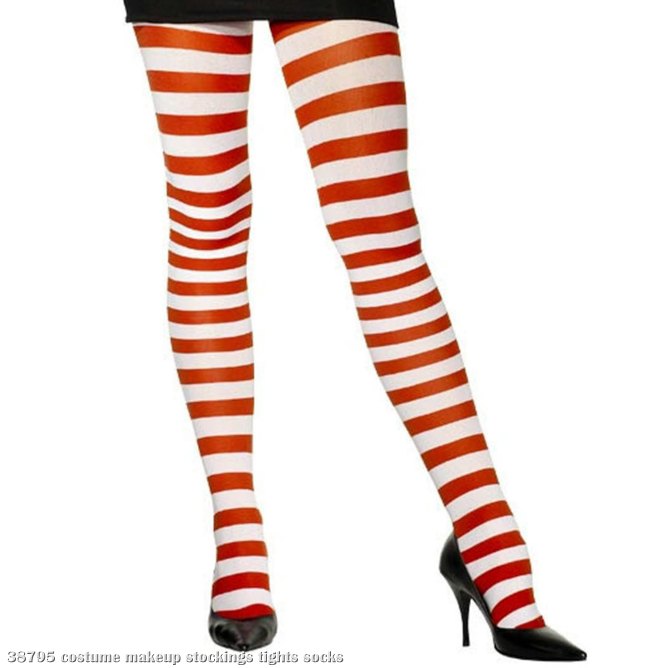 Candy Cane Tights Adult