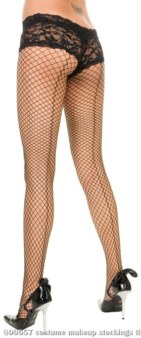 Backseam Fence Net Pantyhose (Adult)