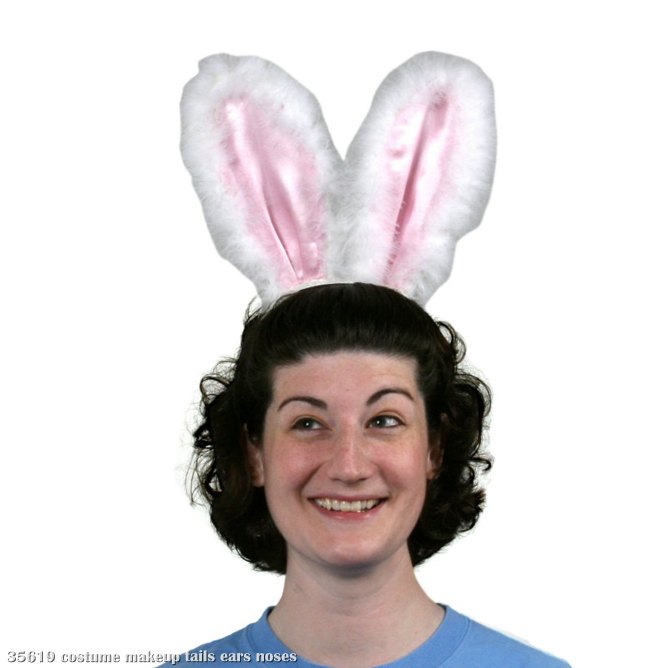 Furry Bunny Ears Headband