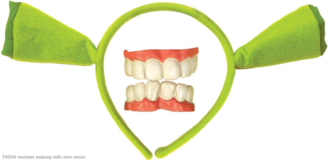 Shrek Forever After-Shrek Ears and Teeth Child