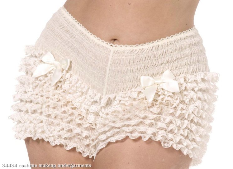 Ruffled Pantaloons - Ivory