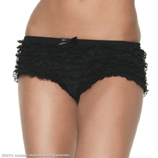 Ruffled Tanga Shorts Adult