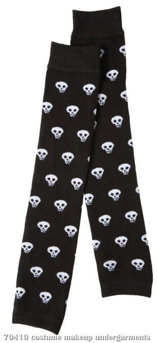 Skull and Crossbones Child Leg Warmers