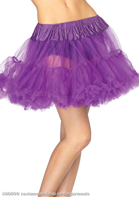 Purple Layered Tulle Petticoat (Adult)