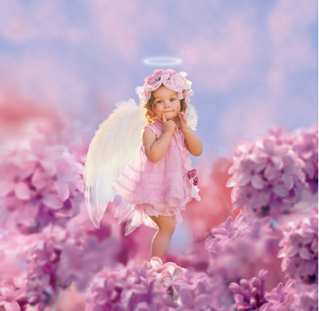 Lilac Angel Toddler Costume