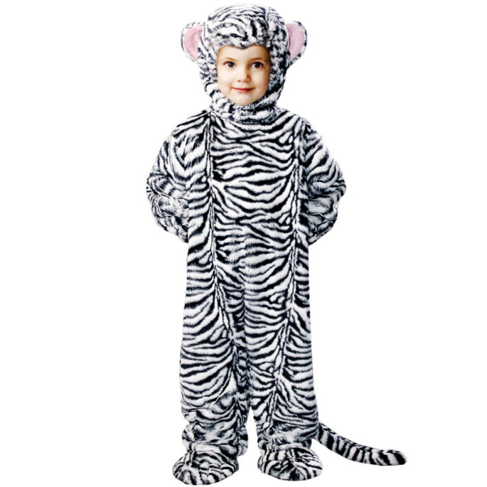 Animal Planet Collector's Edition White Tiger Cub Toddler Costum